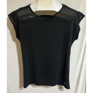 Danskin activewear wear dry fit outdoor workout Hiking shirt sheer lightweight K